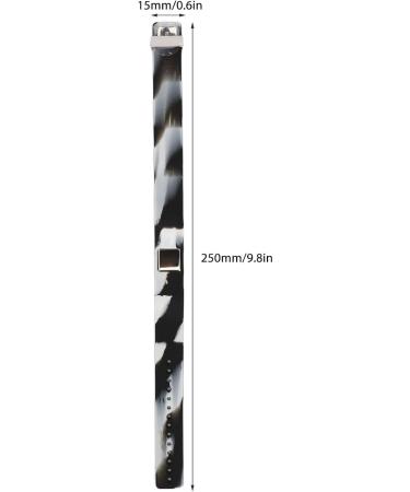 Jauarta Antistatic Sports Arm Tape - Soft Silicone Waterproof Adjustable Negative-Ion Energy Bracelet in Black & White - Buy Online on SooperMarket.com