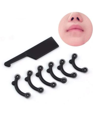 Nose Up Lifting Nose Shaper Nose Lifter Up Lifting Shaping Clip Beauty Makeup Cosmetic Tool with Medical Grade Plastic and Silicone (Assorted Color)