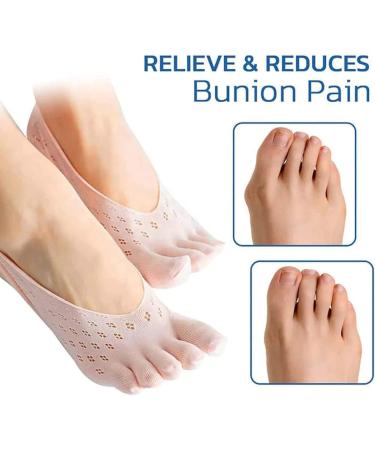 TYGHBN Projoint Antibunions Health Toe Socks for Women - Anti-Slip, Five Finger Design, Small Size (5 Pair Mix) - Buy Online on SooperMarket.com