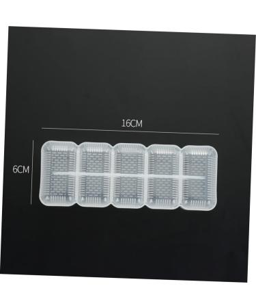 ABOOFAN 4pcs Rice Ball Mold Sushi Press Mold DIY Bento Molds Rice Ball Maker Suite Child Triangle White Pp - Buy Online on SooperMarket.com