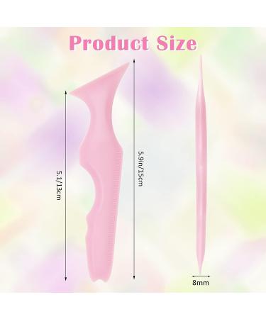 Anglecai 5 in 1 Silicone Eyeliner Stencil: Reusable Tool for Perfect Makeup Application - Buy Online on SooperMarket.com