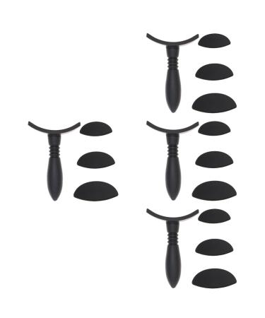 Healeved 4 Sets Eye Shadow Stamp Women Eyeshadow Stamp Makeup Accessory Make up Makeup Tool Black