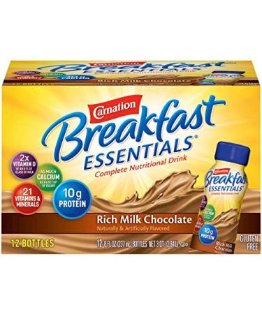 Carnation Breakfast Essentials Ready to Drink Rich Milk Chocolate 8 fl oz Bottle