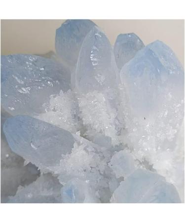 Blue Ghost Phantom Quartz Crystal Cluster Specimen kaixun (Size : 401-500g) - Buy Online on SooperMarket.com