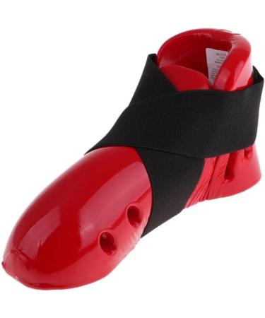 LEIPUPA Unisex Adult Taekwondo Foot Gear Karate Sparring Shoes - Red, X-Large - Buy Online on SooperMarket.com