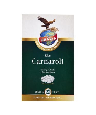 Rice Carnaroli 1kg | Authentic Italian Rice Perfect for Risotto | Italian carnaroli grain rice | Grazia | Artisan Italian