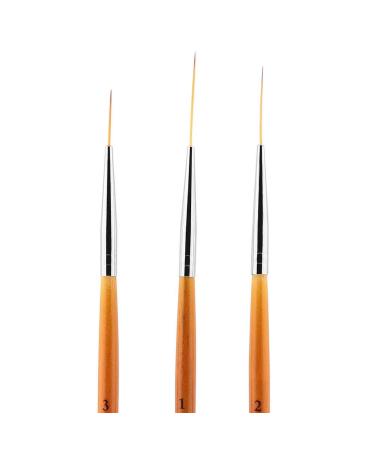 Nail Art Drawing Line Brush - UV/LED Painting & Builder Tips for Perfect Nails - International Shipping - Buy Online on SooperMarket.com