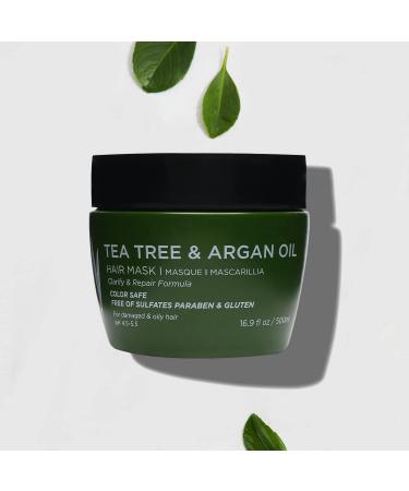 Luseta Tea Tree Oil Hair Mask 16.9 oz - Hydrating Treatment for Itchy Scalps & Dandruff - Buy Online on SooperMarket.com