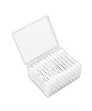 55 Double Tip Cotton Swabs | Organic Makeup & Pet Cleaning Buds | Eco-Friendly Paper Swabs - Buy Online on SooperMarket.com