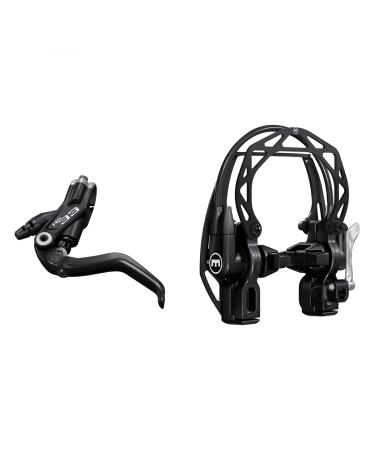 Magura HS33 R Bicycle Brake, Unisex, HS33 R Felgenbremse 2-Finger Hebel Black