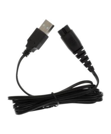 YiKaiEn USB Charger Cable for Hatteker Hair Trimmers - 5FT Power Cord Compatible with Models RFC-588 RFC-598 RFC-692 RFC-690 RSCX-7568 RFC-696 RSCX-9598 RFC-696B Electric Clippers