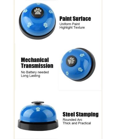 Buy Smandy Dog Door Bells - Effective Training Potty Bells for Pets | Blue Dog Communication & Cleanliness Training - Buy Online on SooperMarket.com