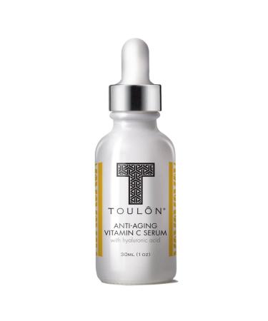 Toulon Vitamin C Serum with Hyaluronic Acid - Brighten & Hydrate Your Skin - 1 oz | Best International Shipping - Buy Online on SooperMarket.com