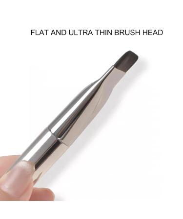 Liquid Brush Flat Head Makeup Brush | Lightweight Concealer Brush with Ergonomic Handle & Soft Hairs | International Shipping Available - Buy Online on SooperMarket.com
