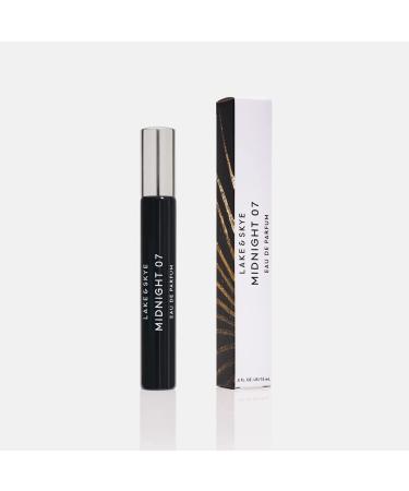 Lake & Skye Midnight 07 Eau de Parfum Spray Long Lasting Fragrance 0.5 fl oz (15 ml) - Alluring Mysterious Fruity Scent 0.5 Fl Oz (Pack of 1)