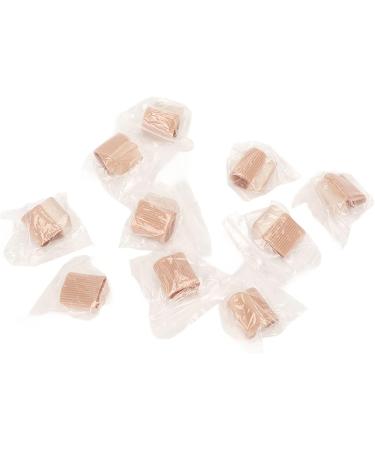 Bunion Pads Toe Tubes 10pcs - Toe Cushion Sleeves for Overlapping Toes & Bunions - Gel Toe Protectors for Pain Relief - Buy Online on SooperMarket.com