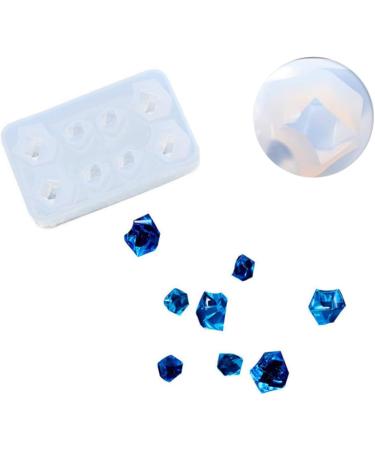 NUOBESTY Silicone Mold 3pcs Ice Cube Mold Silicone Molds Silicone Gel Mould Pendant Making Tool Ice Block Mold Crystal Cake Mold Crystal Drop Gel Mold As Shownx3pcs mediumx3pcs - Buy Online on SooperMarket.com