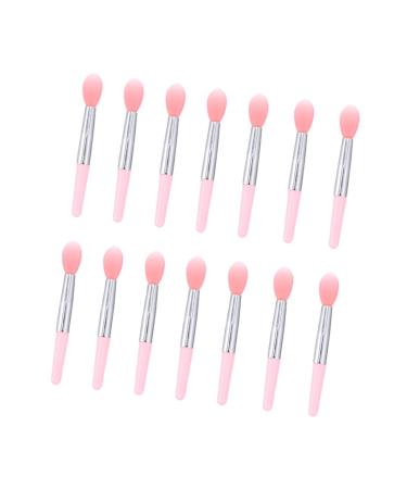 1 Set Lip Gloss Brush Silica Gel Beauty Products Miss Make up 5X1X0.5CM Pink