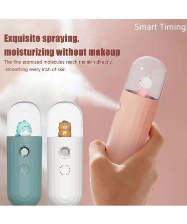 Jorzer Nano Facial Mister - Portable Cool Mist Sprayer for Hydrating & Moisturizing - White 20ml - Buy Online on SooperMarket.com