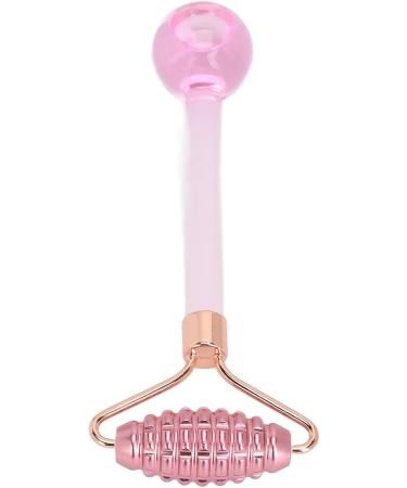 2 in 1 Ice Globes Roller - Stainless Steel Hot Cold Compress for Pore Shrinking & Facial Treatment | International Shipping - Buy Online on SooperMarket.com
