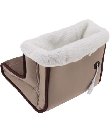 Buy PSPSOP Heated Foot Warmer with Removable Lining - 110-240V EU Electric Heating Pillows & 5-Step Thermostat for Office Use - International Shipping Available - Buy Online on SooperMarket.com