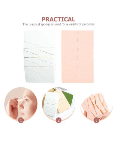 Beavorty Triangle Puff Foundation Makeup Pads - Hydrophilic Powder Sponge for Cream & Powder Application | International Shipping available - Buy Online on SooperMarket.com