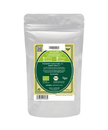 Buy Azafran Organic Mustard Ground Powder 250g - Premium Quality Mustard Flour for Cooking | International Shipping Available - Buy Online on SooperMarket.com