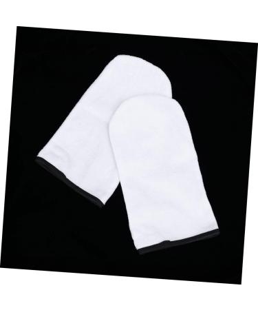 FOMIYES 4 Pairs Moisturizer Gloves Paraffin Wax Drill Vise Manicure Gloves Wax Spa Gloves was Bath Hand Cover Womens Glove Hand Spa Mittens Wax Gloves Work Liner Moisturizing White - Buy Online on SooperMarket.com