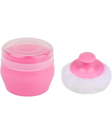 JNAWA Baby Powder Puff Box Drum - 2 Piece Set | Portable Sponge Body Puff for Children | Fluffy Powder Care Box - Buy Online on SooperMarket.com