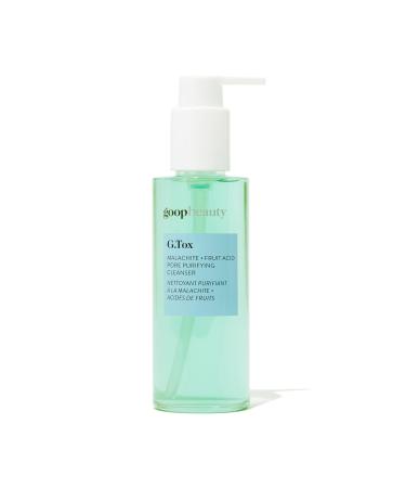 goop Beauty Malachite & Fruit Acid Facial Cleanser | Makeup Remover & Oil Remover for Face | Malachite & Brazilian Fruits | 5 fl oz | Detoxifies & Purifies Skin | Paraben  Silicone  & Oil Free Malachite & Fruit Acid Clea...