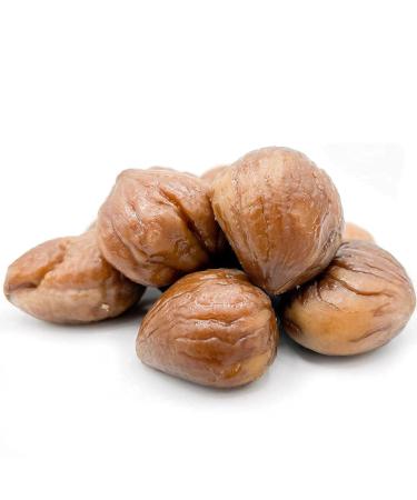 Organic Roasted Chestnut Pouches from Ardeche - Pack of 12, 3.5 oz - Ready-to-Eat Whole Chestnuts from France - Buy Online on SooperMarket.com