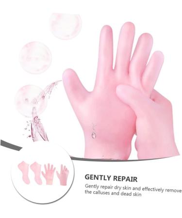 Amosfun 2 Sets Hydrating Sock Gloves Gel Spa Gloves Gel Boat Socks Heel Socks Protector Cotton Gloves for Dry Hands Cracked Foot Socks Whitening Exfoliating Gloves Remover Soft Boots Sebs - Buy Online on SooperMarket.com