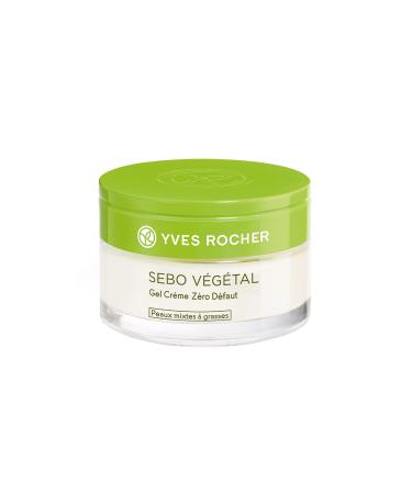 Yves Rocher Zero Blemish Moisturizing Gel Cream | For Oily Acne Prone Skin| Mattify Skin & Tighten Pores | 1.6 fl oz