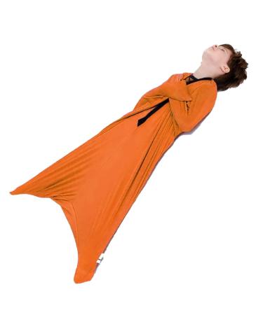 ZYUBOESO Sensory Body Sock for Kids Full Body Wrap Stretchy Body Sox Easy to Wash Breathable to Relieve Stress for Children with Autism Anxiety (Color : Orange Size : L/Large) L/Large Orange