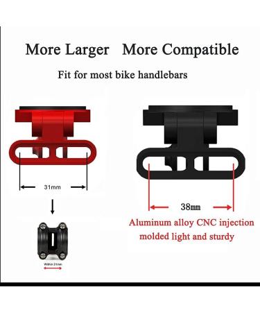 Thinvik Out-Front Extended Bike Computer Mount for Wahoo - Gopro Combo Mount - CNC Aluminum Alloy - Buy Online on SooperMarket.com