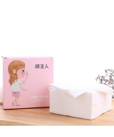 20 Soft Cotton Makeup Pads - Gentle Face & Nail Polish Remover - Eco-Friendly & Reusable - Buy Online on SooperMarket.com