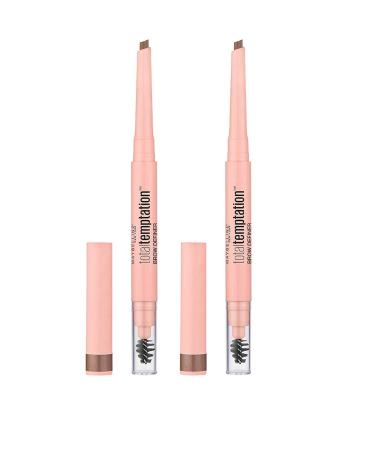 Maybelline Total Temptation Eyebrow Definer Pencil Soft Brown 2 Count