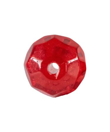 Carolina Rig and Texas Rig Pearls glass beads for fishing for finesse Rig stopper set for bullet weights fishing pressure accessories perch fishing & pikeperch Red 8 mm