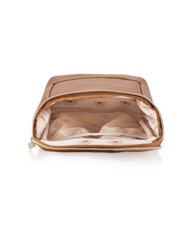 Itzy Ritzy Insulated Bottle Bag | Keeps Bottles Warm/Cool | Holds 3 Bottles | Interior Pocket for Ice Pack | Cognac - Buy Online on SooperMarket.com