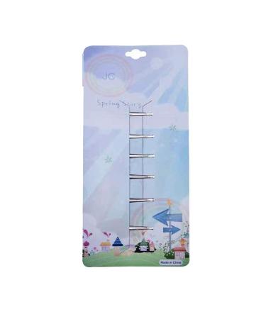 6-Piece Set: 5-Inch Colorful Mermaid Unicorn Rainbow Fish Hair Loops Clips for Toddler Girls - Buy Online on SooperMarket.com