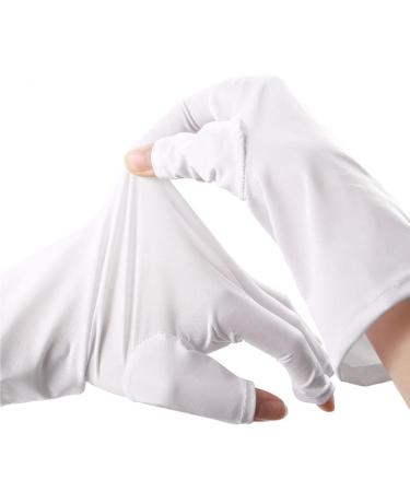 kawehiop 1 Pair Manicure Protection Glove Soft Sun-proof Protector Non-slip Nail Art Gloves Heats-insulated Mittens Professional Short - Buy Online on SooperMarket.com