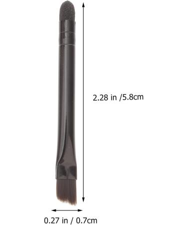 KALLORY 10 Pcs Eye Shadow Brush Makeup Applicator Eye Defining Brush Sponge Makeup Brush The Face Miss Blush 5.8X0.7X0.5CM Black - Buy Online on SooperMarket.com