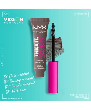 Buy NYX Professional Makeup Eyebrow Mascara - Tinted & Fuller Brows | Cool Ash Brown 05 | International Shipping - Buy Online on SooperMarket.com