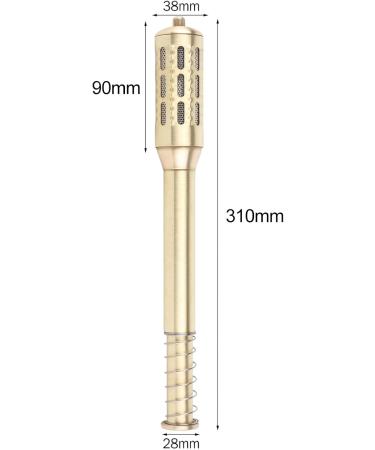 Moxa Stick - 28x4x4 Brass Moxa Roll for Moxibustion Therapy & Massage - International Shipping - Buy Online on SooperMarket.com