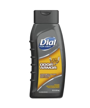 Dial For Men Body Wash  Odor Armor  16 Ounce Odor Armor 16 Fl Oz (Pack of 1)