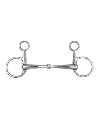 WALDHAUSEN Baucher bit single jointed solid 12.5 cm