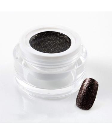 5 ml exclusive UV color gel/colour gel/glitter gel - in Glitter Glamour Brown