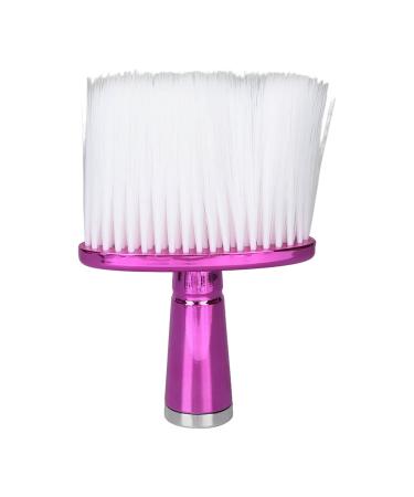 Barber Neck Duster Brush Electroplated Barber Cleaning Brush with Nylon Bristles Easy Using Salon Home Neck Cleaning Duster Brush for Hair Cutting Practical Gift for Hairdresser Dad Husband