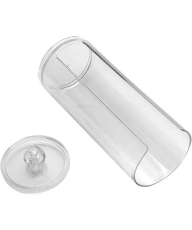 Clear Acrylic Cosmetic Cotton Pad Holder | Stylish Storage Organizer for Cotton Balls Swabs & Q-tips | Perfect Gift for Girls & Ladies - Buy Online on SooperMarket.com
