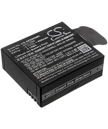 DCH 850mAh ACC-D90 Battery Replacement for AEE LyfeS72 LyfeTitan LyfeSilver D90 S90 S91B ACC-D90